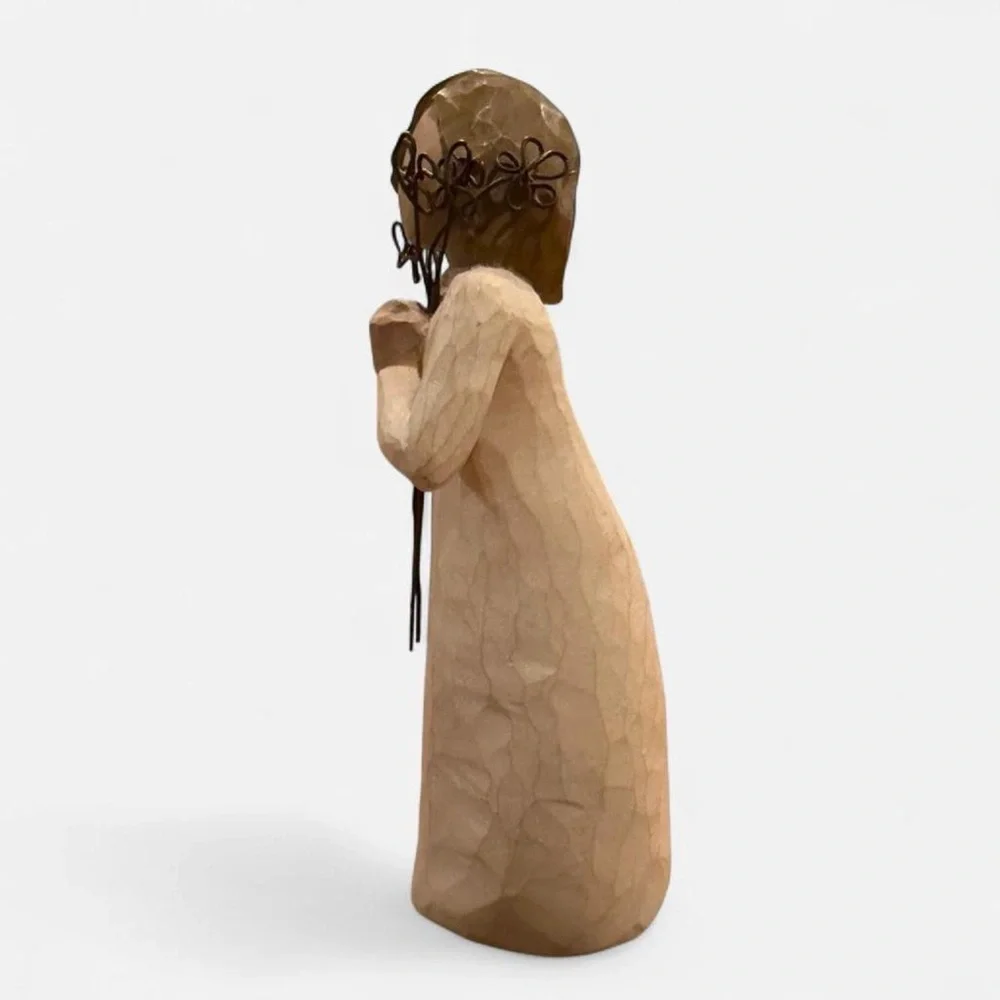 Willow Tree Friendship Figurine 5.5” hand painted